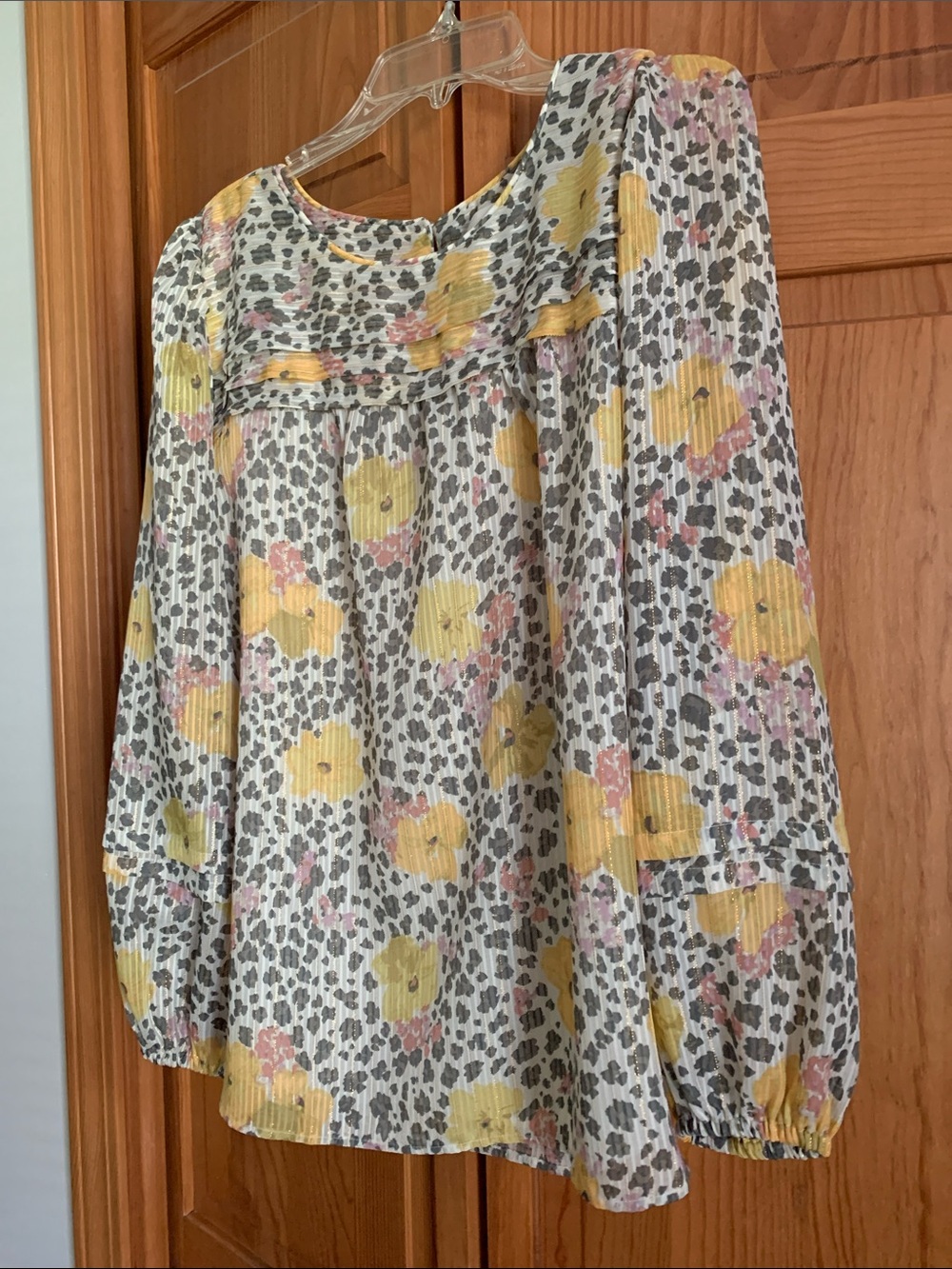 Floral Long-Sleeve Top